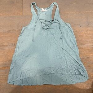 🟣PINK Victoria's Secret Light Blue Tank Top